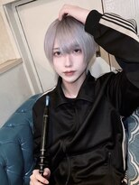 ドットハリス(.Hallis)&nbsp;ウルフカット/ホワイトシルバー/ホワイトブリーチ/髪質改善