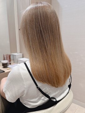 コーエン(cowen) ハイライトカラー似合わせフェミニンロングメッシュアラフィフ