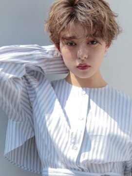 シーム 天神大名店(SEAM) ショート　Recommended for  20s to 30s.