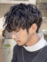 ツイストスパイラルパーマ波巻きスパイラル刈り上げツーブロック