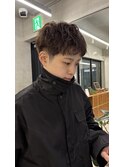 フリンジショート/ピンパーマ/スパイキーショート