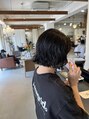 リトン(reton) ボブ×パーマ!髪の毛に動きが生まれ、抜け感のあるスタイルに♪