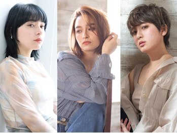 エフィール(afeel)の写真/扱いずらい髪質もプロ目線でしっかりカウンセリング!話題の韓国風レイヤー/こだわりのサイドバングも大人気