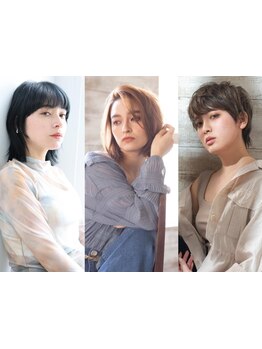 扱いずらい髪質もプロ目線でしっかりカウンセリング!話題の韓国風レイヤー/こだわりのサイドバングも大人気