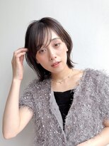 トルネード(TORNADO)&nbsp;大人ミニボブ斜め前髪ショコラブラウン外ハネボブK20250529