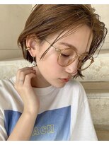 アパレル系スタッフに大人気！短すぎないクールショート 小顔