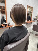 シールドヘアー 沖縄 新都心(C'LD Hair)&nbsp;那覇美容室/おもろまち美容室/ぱつっとボブ/ぷつっとボブ/ボブ