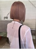 ピンクベージュ / ブリーチ / 三保