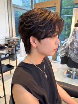 アイコニック 日進梅森台店(ICONIQ) メンズ/メンズカット/フェザーパーマ/ニュアンスパーマ