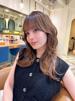 ロンドアベニール 北千住(Lond avenir)&nbsp;暗めカラー/レイヤーカット/マロンベージュくすみベージュ北千住