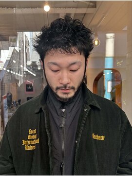 ヒュージ 表参道(huge) スパイキーショート/ニュアンスパーマ/メンズカット/メンズ