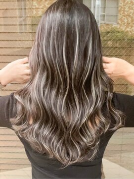 グロウ 恵比寿(grow) ハイライトカラー/ミルクティーベージュ/レイヤーカット