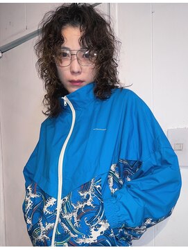 フェム(5) ハードめのスパイラルパーマ♪