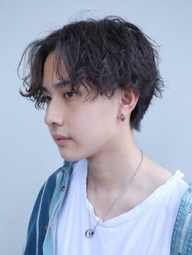 ゴールド 京都 三条(GOALD) 縦落ち緩めツイストスパイラルセンターパート