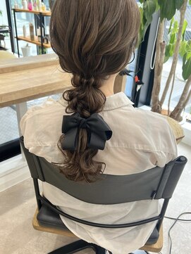 エンタリティリット(entality lit) 【entalitylit】カラー後に簡単ゆるっとアレンジ☆