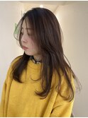 流れが綺麗なロングレイヤー