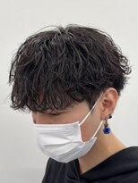 ビカムメンズヘアー 栄店(become men's hair) 無造作シャドウパーマ/名古屋栄メンズヘアカット