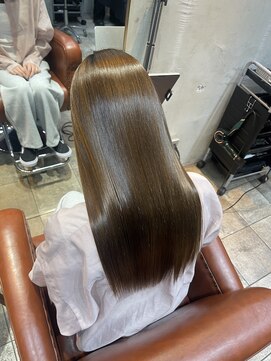 シアー(SHEER.) 髪質改善カラー×ベージュブラウン【表参道,青山,外苑前美容室】