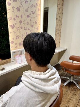 ナチュラルターバン(NATURAL Turban) 横顔キマるナチュラルセンターパート
