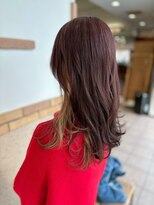トップヘアー 本店(TOP HAIR)&nbsp;大人ロングなインナーカラー