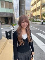 フィット ヒュー 千葉(fit hue) ミルクティーブロンド/ダークブルー/デジタルパーマ/千葉駅