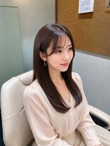 ビーアップヘアー(be:up hair)&nbsp;縮毛矯正と透明感カラーで艶髪に