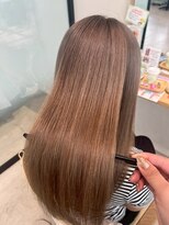 ファムバイアヴァンス(Femme by AVANCE.) デザインカラーとろみミルクティーベージュ