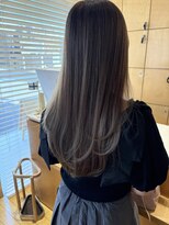 オーガニックエコ 川越(organic+eco)&nbsp;20代30代春夏ロングヘア/イルミナカラーベージュ/髪質改善