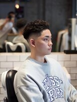 キングスマントーキョー カットクラブ 中野(KINGSMAN TOKYO CUTCLUB)&nbsp;ニュアンスパーマ/ツイストスパイラル/フェード[中野/MEN'S]