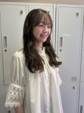 リサヘアーデザイン(RISA HAIR DESIGN) 透明感オリーブカラー