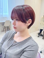 ハピネス 河原町店(Happiness)&nbsp;京都美容室　暖色カラー　小顔ショート　進詩織