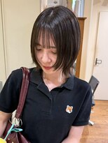 ナック 茶屋町(knack chayamachi)&nbsp;顔まわりレイヤーショートボブ/阪急梅田