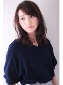 仙台リアン《畠山》小顔カットで大人可愛い暗髪ミディアム