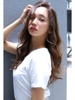 ラエティス(Laetus)&nbsp;艶色エアリーミューズ#ベージュカラー×ゆるふわデジタルパーマ