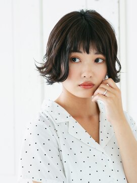 アメリエギャルソン(amelie et garcon) 外ハネ ミニマムボブ　【amelie 与野本町店】