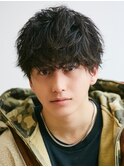 無造作ショートマッシュ