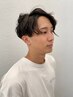 【メンズ人気ナンバー3】メンズカット＋デザインパーマ　￥17,600→￥16,600