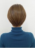 大人可愛い☆シンプルショートボブ