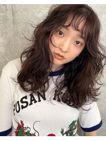クセを活かしたロングヘア【杉山望】
