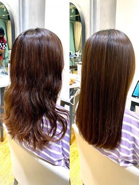 シェア 梅田 バイ ケーツー(SHARE 梅田 by k-two) 酸性矯正/縮毛矯正/美髪/髪質改善/30代/40代/50代/グレイヘア