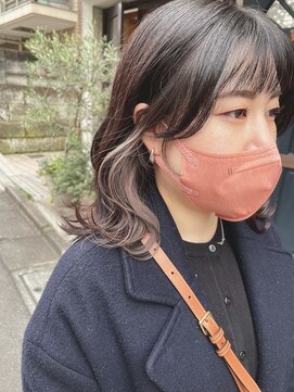 リッカ(RICCA) イメチェンインナーカラー/グレージュカラー/フェミニン巻きw24