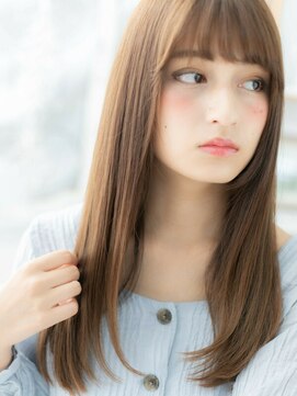 モッズヘア 越谷(mod's hair) ■プラチナカラーうるツヤエアストレート208★越谷20代30代40代