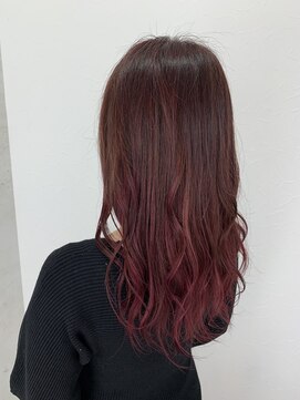 シエル 立川店(CIEL) 《CIEL由井》ハイライト×ベリーピンク