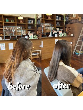 スミカ(sumica) #アッシュグレイ#ブリーチなし#透明感カラー