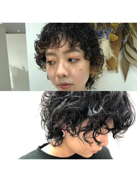 キジ(KIJI) ウルフ×パーマ