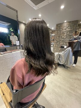 ポラリス(Polaris) 森田　ブリーチなしオリーブカラー