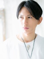 メンズヘア ビーセカンド 草加店(MENS HAIR B-2)&nbsp;オシャレ＆ワイルドなアッシュブラックトランクスヘアU草加