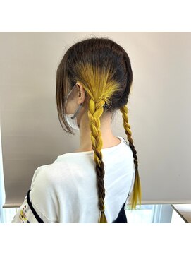 アトリエ モーリス ヘアー 飯能店(Atelier Morris Hair) 東京リベンジャーズ灰谷蘭カラー