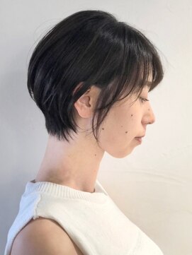 トト 船橋店(toto.) 黒髪/グレーベージュ/レイヤーロング/前髪パーマ[西船橋/津田沼]