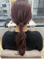 トッカ 三ノ宮店(tocca)&nbsp;ファッションに合わせたアレンジ仕上げ#簡単ヘアアレンジ